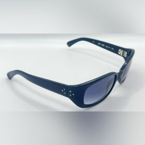 Vintage Beausoleil 193 300 Black Oval Sunglasses Frames